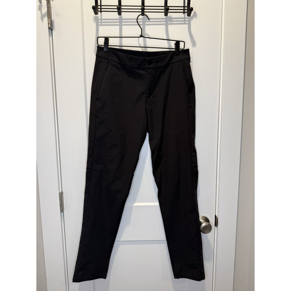 Lululemon Pants Mens 30X29 Black ABC Slim Fit Commission Warpstreme LM5AF2S
